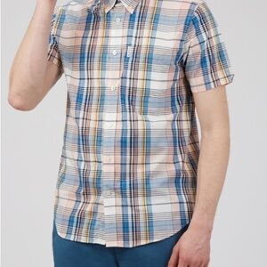 Ben Sherman Multicolor Plaid Button Down Shirt